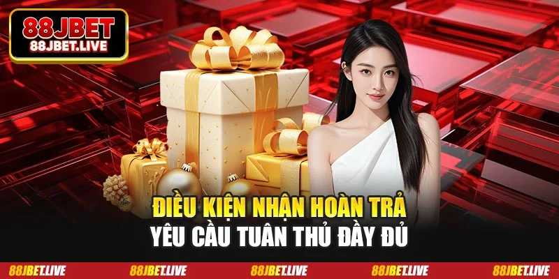 Điều kiện nhận hoàn trả yêu cầu tuân thủ đầy đủ