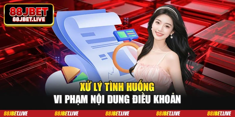 Xử lý tình huống vi phạm nội dung điều khoản